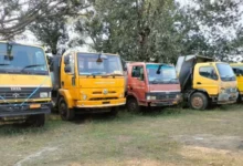 सूरजपुर में अवैध खनिज परिवहन पर बड़ी कार्रवाई, 6 बाइक और 5 टिपर जब्त