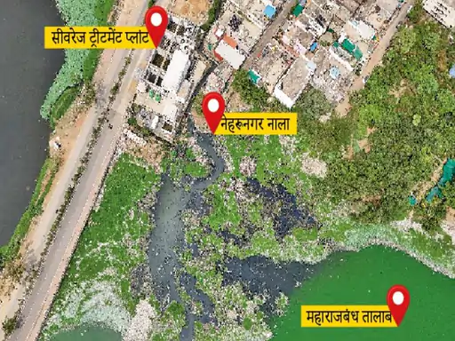 तालाबों को बचाने की योजना अधूरी: एसटीपी तैयार, बिजली कनेक्शन के इंतजार में रुका संचालन तालाबों को बचाने की योजना अधूरी: एसटीपी तैयार, बिजली कनेक्शन के इंतजार में रुका संचालन