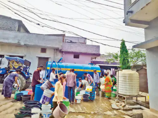 22 करोड़ की पेयजल परियोजना अटकी, एनओसी के इंतजार में 20 हजार परिवारों को राहत नहीं
