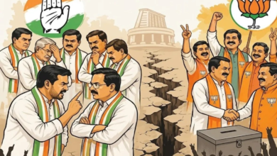 नागपुर कांग्रेस में गुडधे बनाम ठाकरे की जंग ने डुबोई नैया: 250+ वोटों का दावा हवा, अपनों ने लोंढे को दिया दगा