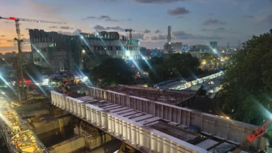 Sion ROB Reconstruction में बड़ी सफलता, मध्य रेल ने लॉन्च किया 500 टन वजनी स्टील गर्डर