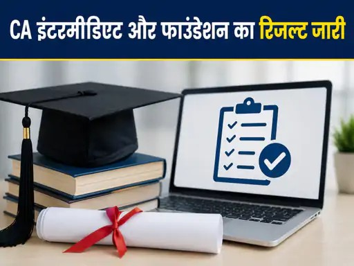 CA इंटरमीडिएट और फाउंडेशन का रिजल्ट जारी: रजिस्ट्रेशन नंबर और रोल नंबर से देखें परिणाम CA इंटरमीडिएट और फाउंडेशन का रिजल्ट जारी: रजिस्ट्रेशन नंबर और रोल नंबर से देखें परिणाम