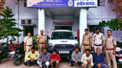 एमपी के बकरा चोर गैंग का बिलासपुर में भंडाफोड़, 6 आरोपी गिरफ्तार
