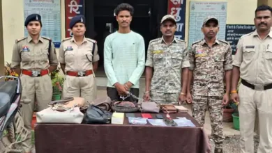 जगदलपुर में महिलाओं को निशाना बनाने वाला नकाबपोश झपटमार गिरफ्तार, 9 वारदातों का खुलासा