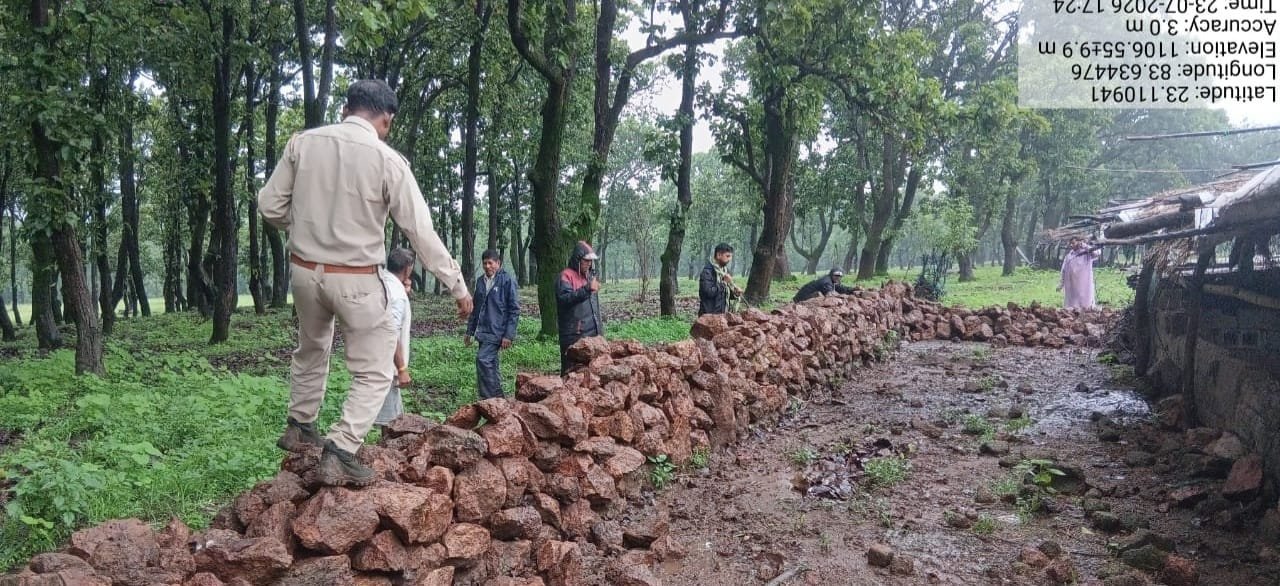 जशपुर में वन विभाग की बड़ी कार्रवाई: 0.669 हेक्टेयर वनभूमि से हटाया अवैध अतिक्रमण, कब्जा मुक्त कर तुरंत शुरू कराया पौधरोपण