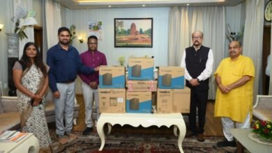 राज्यपाल की बड़ी पहल: स्वेच्छानुदान मद से सुदूर वनांचल के स्वामी आत्मानंद स्कूल को मिले 10 कंप्यूटर, डिजिटल शिक्षा को मिलेगा नया बल