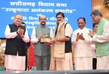 विधानसभा में उत्कृष्टता अलंकरण : धरमलाल कौशिक और राघवेंद्र सिंह बने उत्कृष्ट विधायक, संतराम साहू व IBC24 के दो पत्रकारों को भी मिला सम्मान