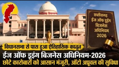 ईज ऑफ डूइंग बिजनेस कानून पर विधानसभा की मुहर: छोटे कारोबारियों के लिए खत्म होगी लंबी मंजूरी प्रक्रिया, छत्तीसगढ़ बना देश का पहला राज्य