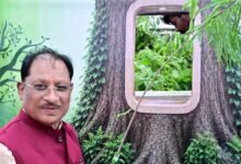 जशपुर में शुरू हुआ अनोखा ‘ट्री एटीएम’, मुख्यमंत्री विष्णुदेव साय ने दिखाई हरी झंडी; अब लोगों को मुफ्त मिलेंगे पौधे