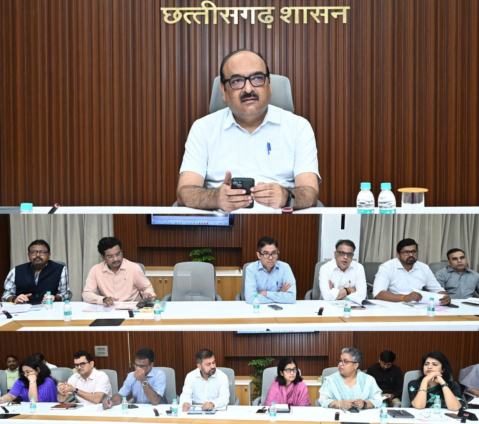 मुख्य सचिव की सचिवों संग हाई लेवल बैठक: योजनाओं की समीक्षा, हर विभाग को मॉनिटरिंग के सख्त निर्देश मुख्य सचिव की सचिवों संग हाई लेवल बैठक: योजनाओं की समीक्षा, हर विभाग को मॉनिटरिंग के सख्त निर्देश