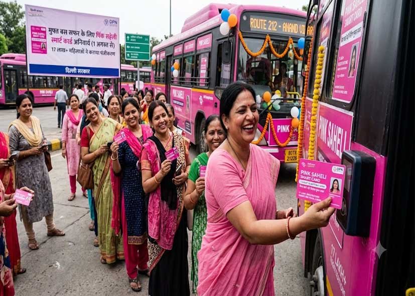1 अगस्त से बिना कार्ड नहीं मिलेगा मुफ्त बस सफर, 17 लाख महिलाओं ने कराया पंजीकरण 1 अगस्त से बिना कार्ड नहीं मिलेगा मुफ्त बस सफर, 17 लाख महिलाओं ने कराया पंजीकरण