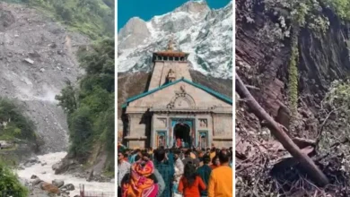 फिर रोकी गई केदारनाथ यात्रा, गौरीकुंड के पास भूस्खलन… सोनप्रयाग में बरसे पत्थर, अलकनंदा-मंदाकिनी नदियां उफान पर, 10 जिलों में अलर्ट