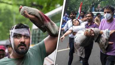 दिल्ली में छात्रों पर लाठीचार्ज के खिलाफ पटना में AISA का प्रदर्शन, पुलिस ने चलाई लाठी, छोड़े आंसू गैस-वाटर कैनन