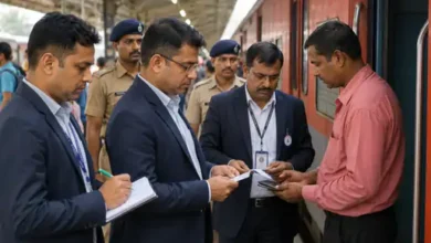 रायपुर रेल मंडल में सघन टिकट जांच अभियान, 121 नियम उल्लंघनकर्ताओं से 78 हजार रुपये से अधिक जुर्माना वसूला