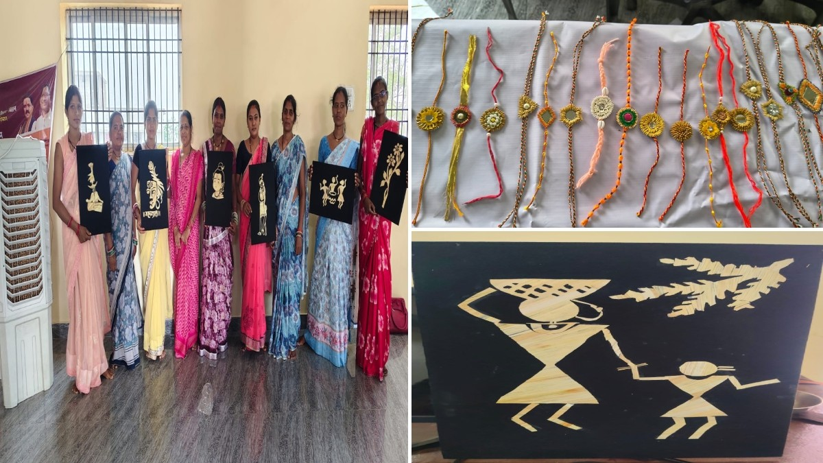 जिला प्रशासन की अनूठी पहल, पैरा आर्ट प्रशिक्षण से महिलाएं बना रहीं इको-फ्रेंडली राखियां जिला प्रशासन की अनूठी पहल, पैरा आर्ट प्रशिक्षण से महिलाएं बना रहीं इको-फ्रेंडली राखियां
