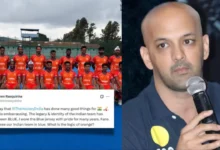 नीले से भगवा हुआ टीम इंडिया की ड्रेस का रंग, मचा बवाल
