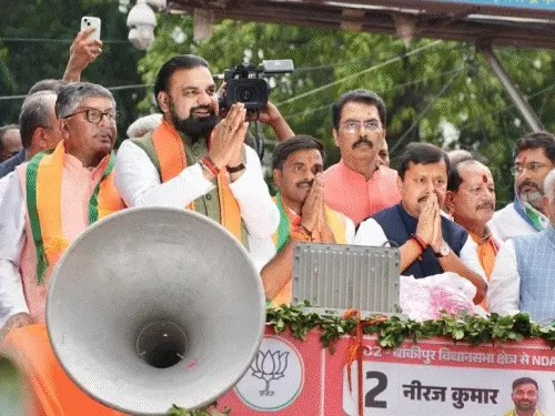 बांकीपुर में चुनाव प्रचार खत्म, आज घर-घर जाएंगे प्रत्याशी:दो दिन में भाजपा-PK ने लगाया दम, सड़क पर उतरे तेजस्वी, 30 को 3.79 लाख वोटर करेंगे फैसला