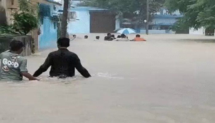छत्तीसगढ़ में बारिश का कहर, बिलासपुर में बाढ़ जैसे हालात; 48 घंटे भारी वर्षा का अलर्ट जारी