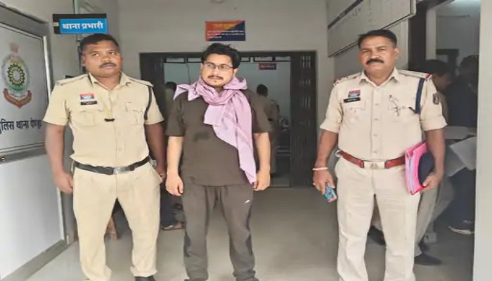 नाबालिग छात्रा को बंधक बनाने के आरोप में संविदा शिक्षक गिरफ्तार, पॉक्सो समेत गंभीर धाराओं में भेजा गया जेल