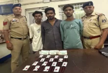 रायपुर में नशीली दवाओं के खिलाफ बड़ी कार्रवाई, 300 प्रतिबंधित टैबलेट के साथ तीन आरोपी गिरफ्तार