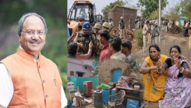 नकटी गांव बेदखली विवाद पर सांसद का तीखा हमला, रात में हुई तोड़फोड़ पर कार्रवाई की मांग