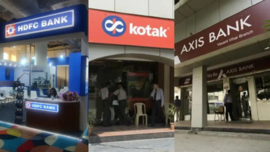 बैंकिंग दिग्गजों पर क्यों टूटा बिकवाली का पहाड़? HDFC, कोटक और एक्सिस बैंक के डूबे 1 लाख करोड़ बैंकिंग दिग्गजों पर क्यों टूटा बिकवाली का पहाड़? HDFC, कोटक और एक्सिस बैंक के डूबे 1 लाख करोड़