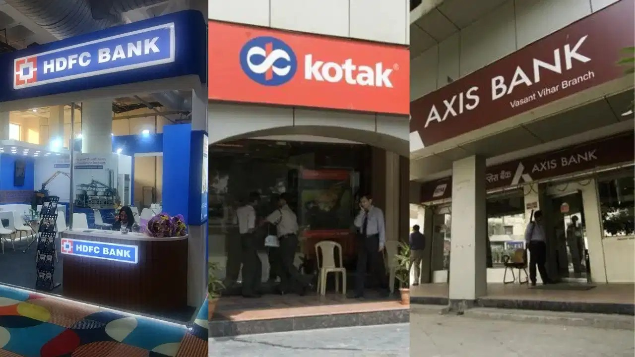 बैंकिंग दिग्गजों पर क्यों टूटा बिकवाली का पहाड़? HDFC, कोटक और एक्सिस बैंक के डूबे 1 लाख करोड़ बैंकिंग दिग्गजों पर क्यों टूटा बिकवाली का पहाड़? HDFC, कोटक और एक्सिस बैंक के डूबे 1 लाख करोड़
