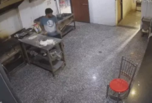 कोटा के बॉयज हॉस्टल में घुसा मगरमच्छ, VIDEO:मेस में खाना बना रहे कर्मचारी जान बचाकर भागे; स्टूडेंट्स में दहशत फैल गई