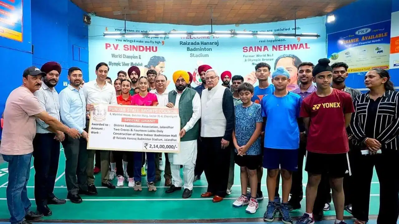 दिसंबर में राष्ट्रीय बैडमिंटन चैंपियनशिप…44 साल बाद जालंधर के हंसराज स्टेडियम में भव्य तैयारी, भगवंत मान के निर्देश
