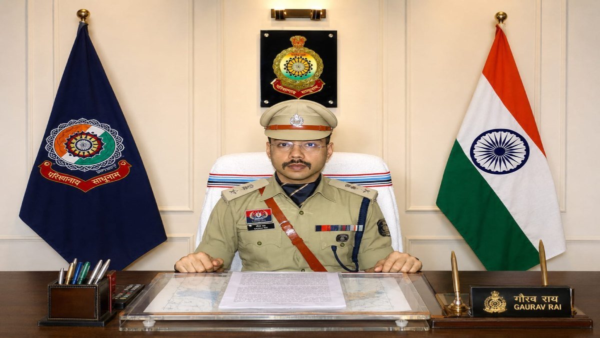 बलौदाबाजार के नए SP बने राय गौरव रामप्रवेश: पदभार ग्रहण कर बोले- जनहित और सुरक्षा पर रहेगा पूरा फोकस