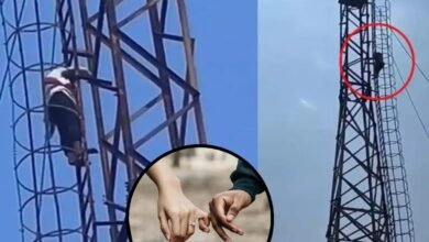 बॉयफ्रेंड का मोबाइल बंद मिला तो टावर पर चढ़ी गर्लफ्रेंड : शादी की जिद पर 5 घंटे हाई-वोल्टेज ड्रामा, पुलिस ने सुरक्षित उतारा