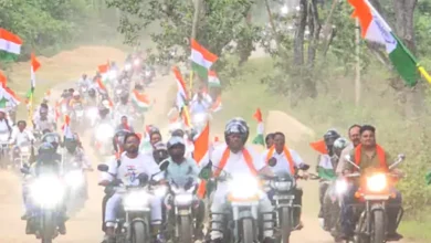 बस्तर में तिरंगा यात्रा का दूसरा पड़ाव, नक्सल प्रभावित इलाकों से गुजरकर शहीदों को दी जाएगी श्रद्धांजलि
