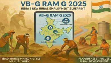 ग्रामीण रोजगार पर बड़ा असर! VB-G RAM G के पहले महीने में मनरेगा के मुकाबले 50% कम रोजगार