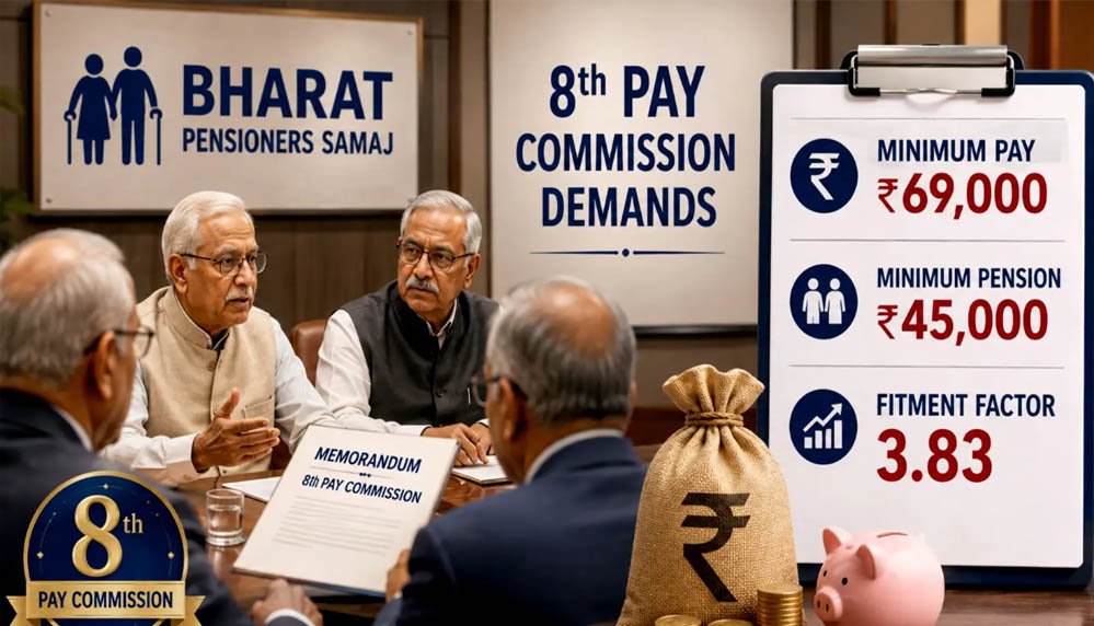 8वें वेतन आयोग पर बड़ा अपडेट! Basic Salary में DA मर्ज होने की चर्चा, कर्मचारियों को मिलेगा कितना फायदा?