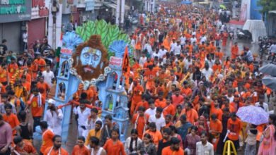जबलपुर में संस्कार कांवड़ यात्रा की धूम, एक लाख श्रद्धालुओं के पहुंचने का अनुमान; CM के आगमन की तैयारी