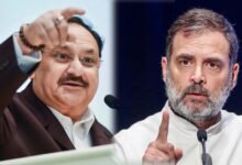 राहुल गांधी के धरने पर सियासी घमासान, नड्डा ने कहा- छात्रों के लिए नहीं, ध्यान भटकाने की कोशिश