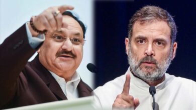 राहुल गांधी के धरने पर सियासी घमासान, नड्डा ने कहा- छात्रों के लिए नहीं, ध्यान भटकाने की कोशिश राहुल गांधी के धरने पर सियासी घमासान, नड्डा ने कहा- छात्रों के लिए नहीं, ध्यान भटकाने की कोशिश