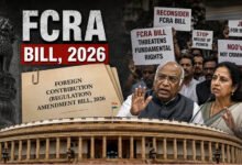 FCRA Bill पर विपक्षी एकता में फूट, कांग्रेस का विरोध तेज; TMC और DMK का रुख अलग