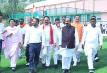 उपमुख्यमंत्री अरुण साव ने बहुउद्देशीय मिनी स्टेडियम और इनडोर हॉल का किया लोकार्पण