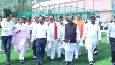 उपमुख्यमंत्री अरुण साव ने बहुउद्देशीय मिनी स्टेडियम और इनडोर हॉल का किया लोकार्पण