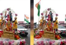 पौराणिक मान्यताओं संग विज्ञान और गुमनाम शहीदों के नाम पर सजी झांकियां