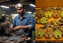 Aligarh Lock City: 150 साल पुराना ताला उद्योग, 30 ग्राम से 400 किलो तक के ताले होते हैं तैयार