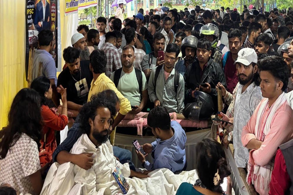 छात्रों के आंदोलन से रांची में बढ़ी हलचल, CM आवास की कड़ी सुरक्षा; 20वें दिन भी प्रदर्शन जारी