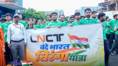 भोपाल में देशभक्ति का दिखा भव्य नजारा, LNCT ग्रुप की तिरंगा यात्रा में 7 हजार से ज्यादा विद्यार्थी शामिल
