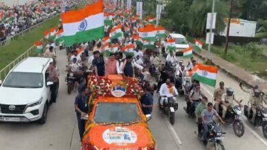 लाहौर-ढाका में तिरंगा फहराने का संकल्प! रामेश्वर शर्मा के बयान से गरमाई तिरंगा यात्रा, CM मोहन भी हुए शामिल