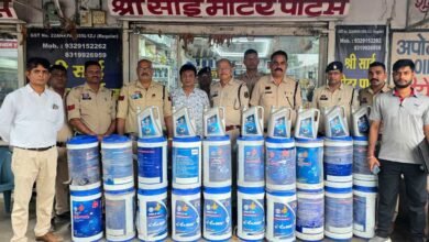 HPCL के नाम पर डुप्लीकेट तेल बेचने वालों पर पुलिस की रेड, 3 दुकानों से ₹2.50 लाख का माल जब्त
