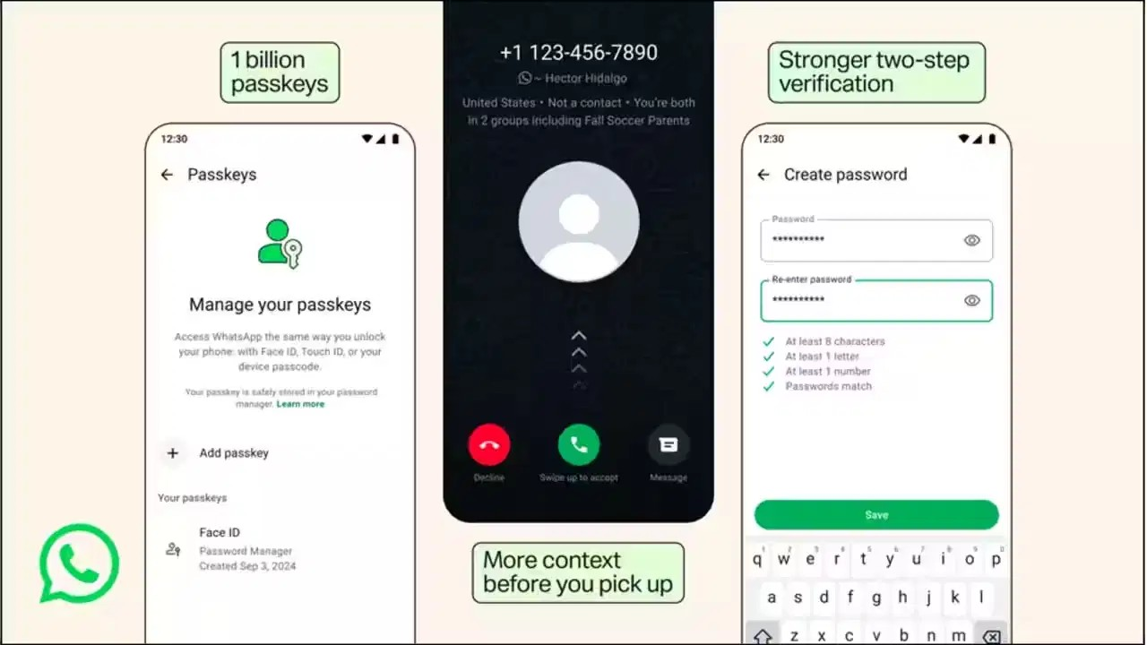 WhatsApp में आए नए सिक्योरिटी फीचर्स, स्कैम और अकाउंट हैकिंग पर लगेगी लगाम WhatsApp में आए नए सिक्योरिटी फीचर्स, स्कैम और अकाउंट हैकिंग पर लगेगी लगाम