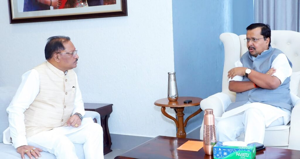 दिल्ली में CM साय की नितिन नवीन से मुलाकात: संगठन की मजबूती, सरकार के समन्वय और जनहित के मुद्दों पर चर्चा