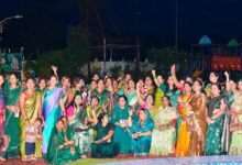 सावन की उमंग में झूमीं महिलाएं, महिला कांग्रेस ने मनाया सावन महोत्सव