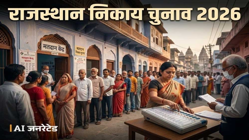 Rajasthan Nikay Chunav 2026: BJP की अग्निपरीक्षा, कांग्रेस के लिए वापसी का मौका; 10,245 वार्डों में होगा मुकाबला